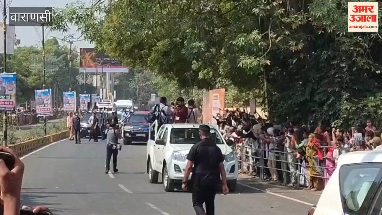 Jai Shri Ram slogans were raised to welcome PM Modi in varanasi air show