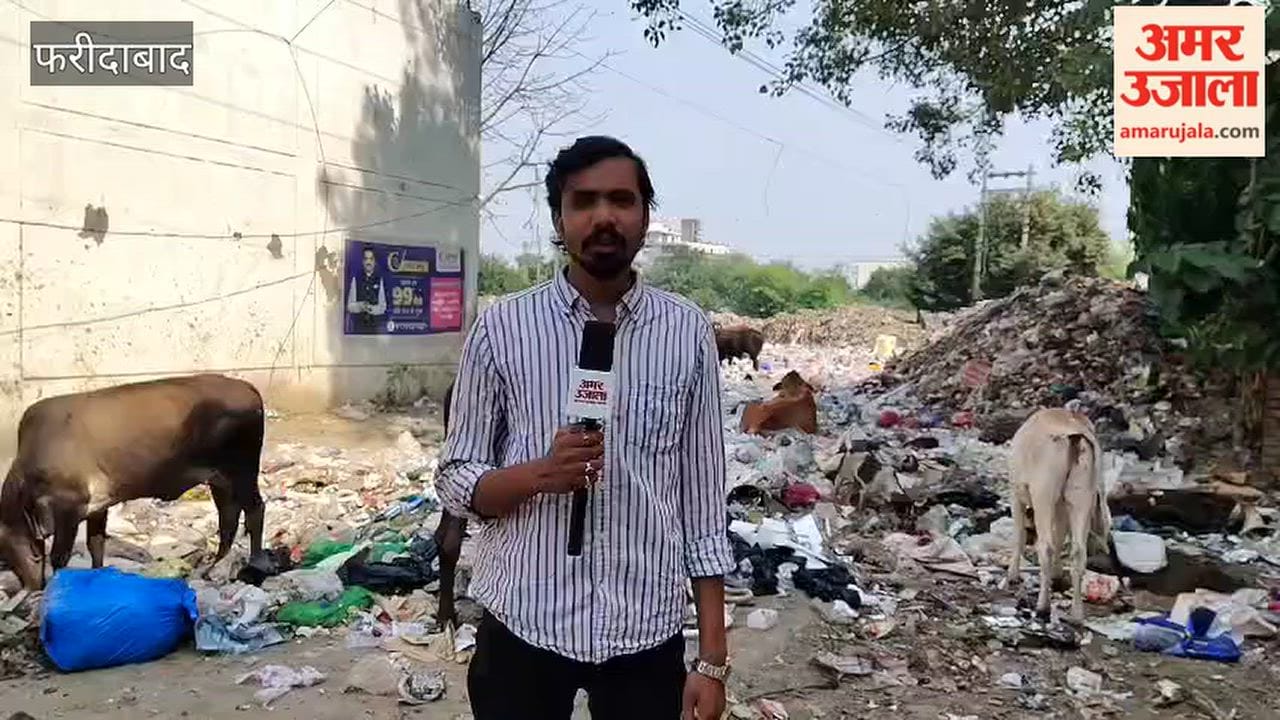 Garbage is being dumped near the District Industries Centre in NIT-5