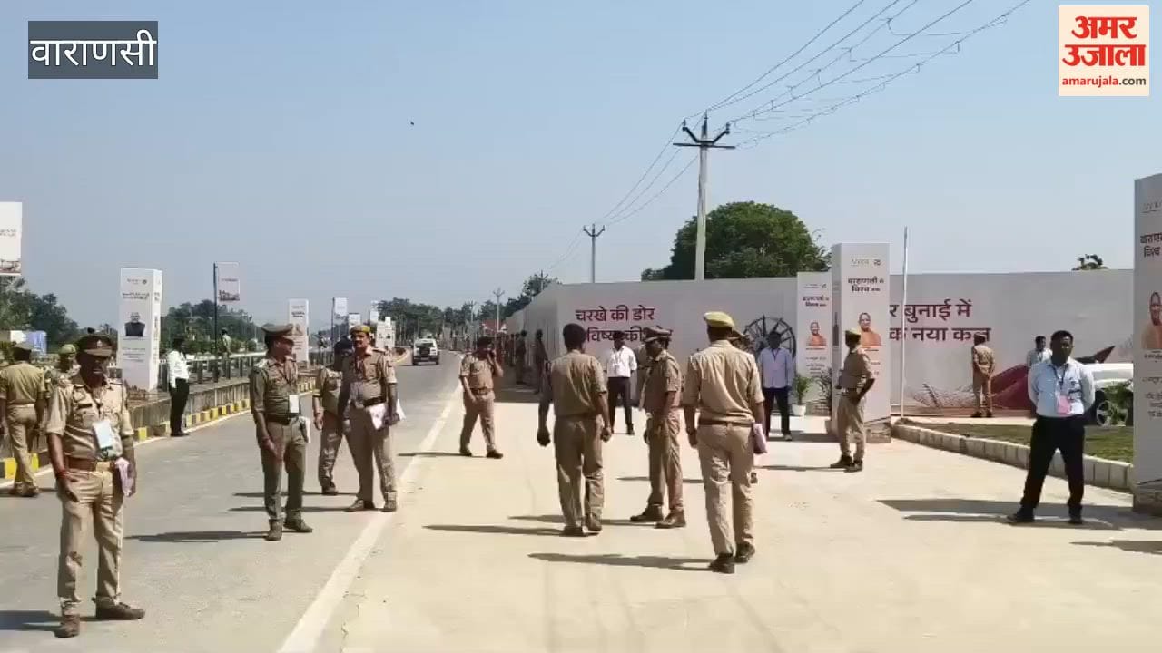 PM Modi convoy departs for Namo Ghat in varanasi for air show