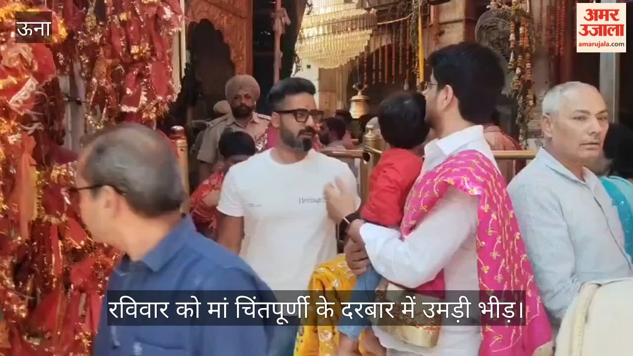 maa chintpurni temple devotees rush dc una jatin lal darshan
