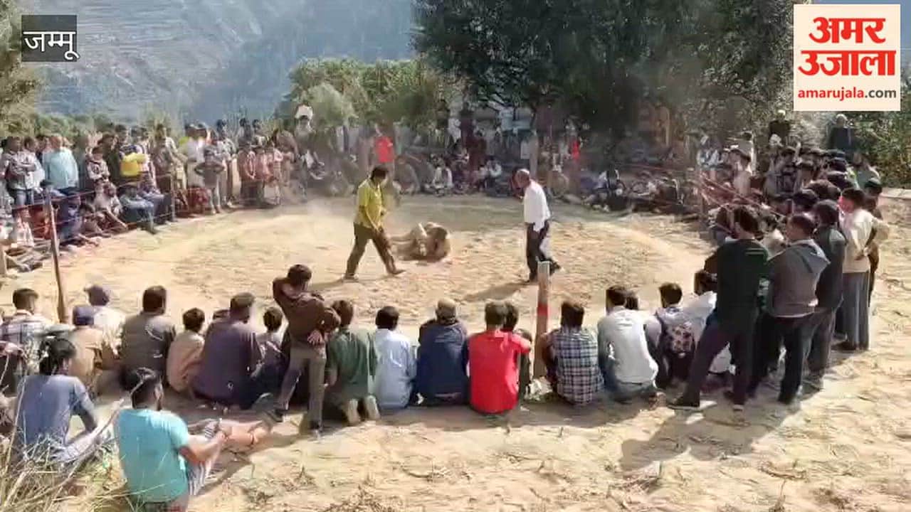 Wrestlers showcase their strength in Balna Jodhpur, Doda