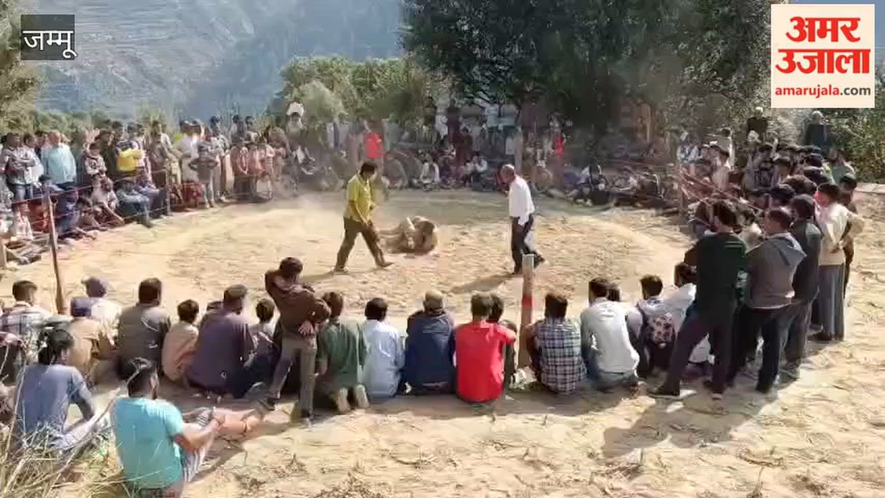 Wrestlers showcase their strength in Balna Jodhpur, Doda