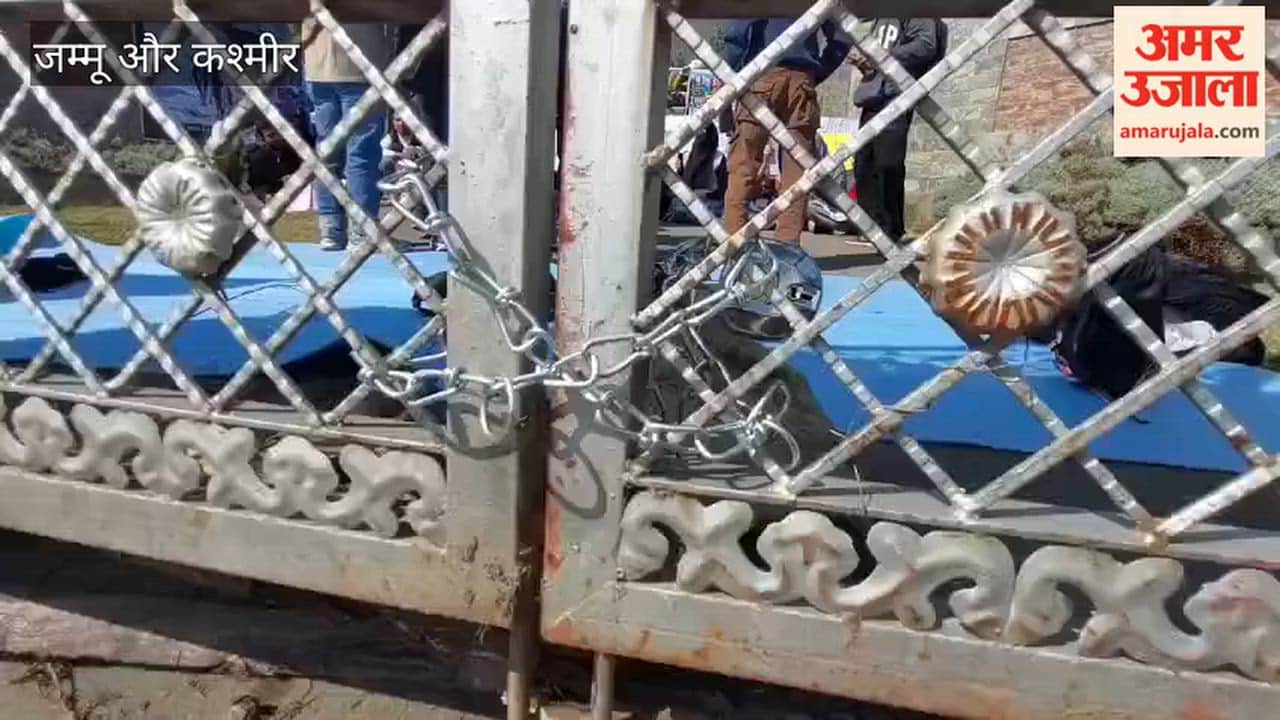 SKUAST-K students on protest for 26 days