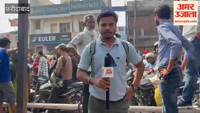 Severe traffic jam on Ballabhgarh bridge for past two to three hours due to power outage
