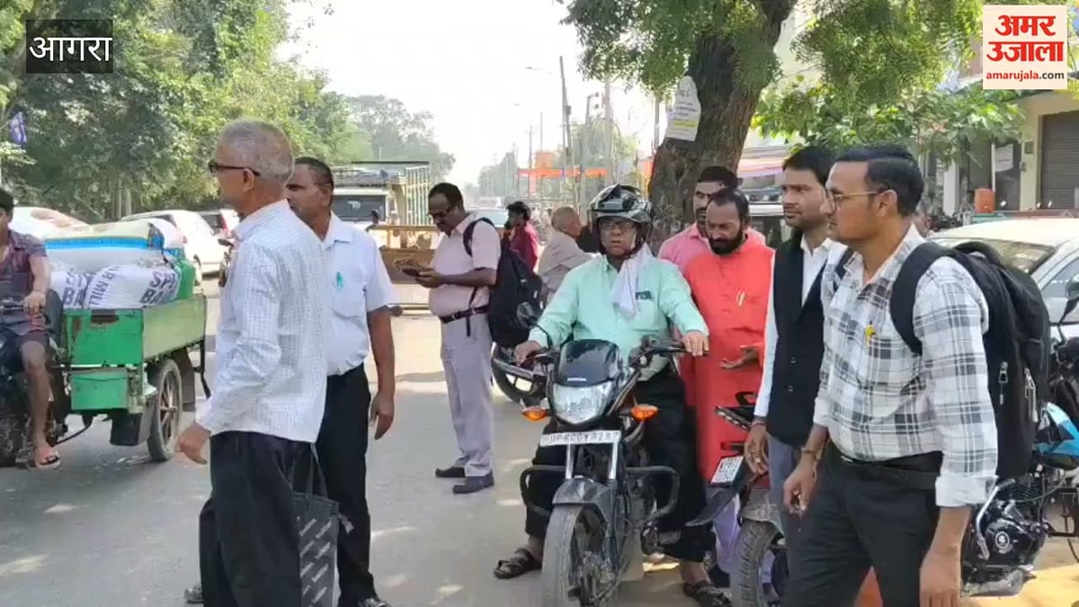 VIDEO: तहसील बना पुलिस छावनी, वकीलों को भी नहीं मिला प्रवेश; फरियादी भी भटकते रहे
