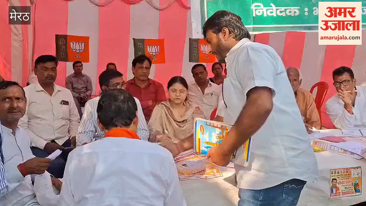 मेरठ: भाजपा कार्यकर्ताओं ने एमएलसी प्रत्याशियों के समर्थन में संभाला मोर्चा, शाम तक डटे रहे