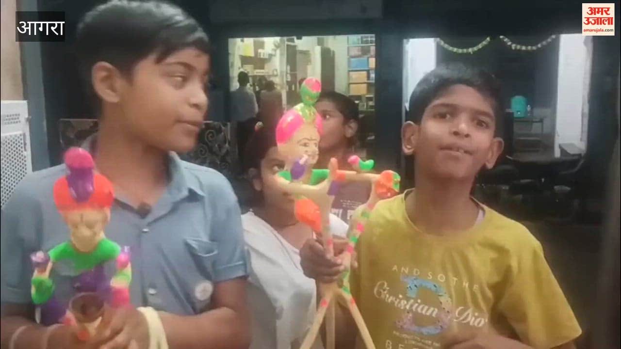 Groups of children in the village lanes; songs of 'Tesu-Jhanjhi' echoing all around.