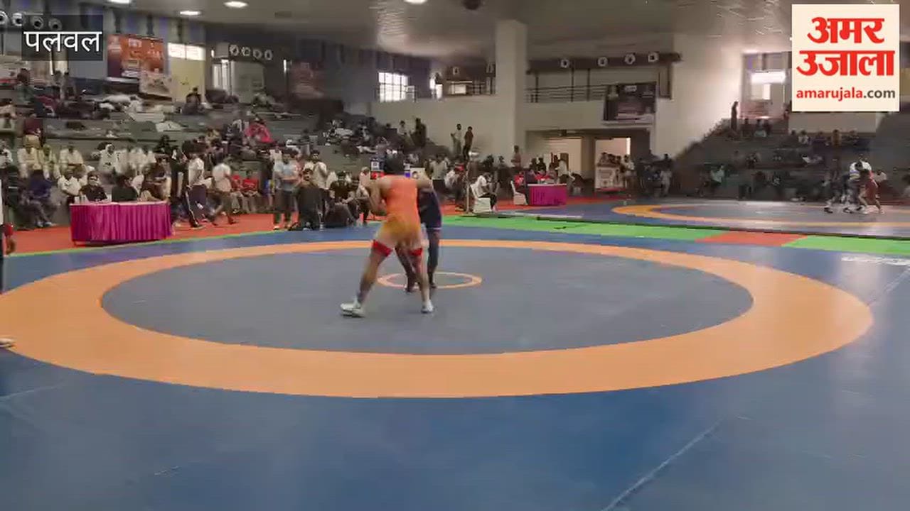 Wrestlers showcased their techniques on second day of Haryana Kesari Akhara dangal in Palwal