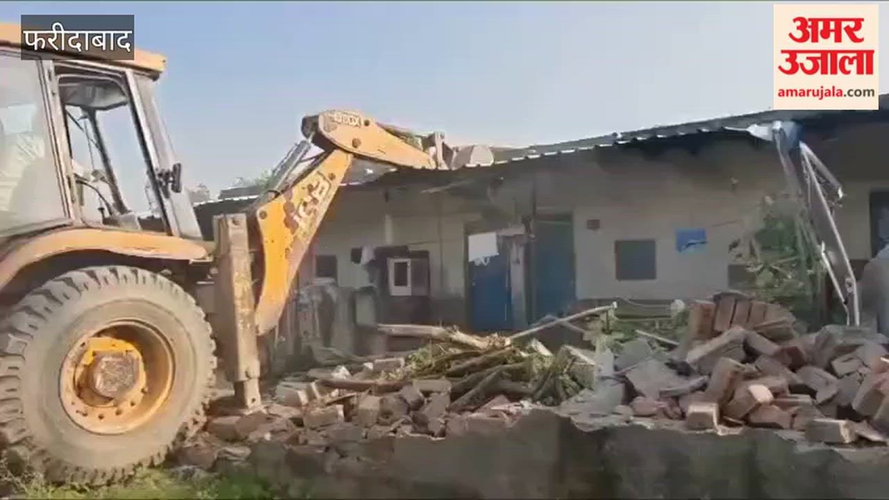 Action against illegal colonies in Faridabad