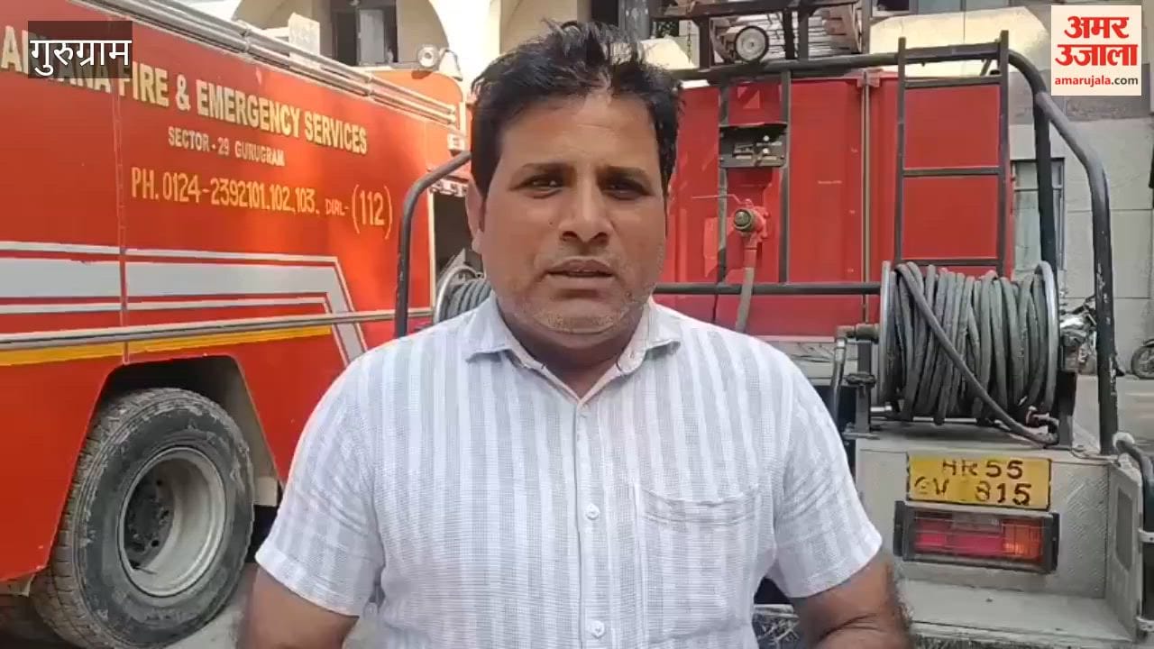 District Fire Department in Gurugram preparing to handle potential incidents of arson