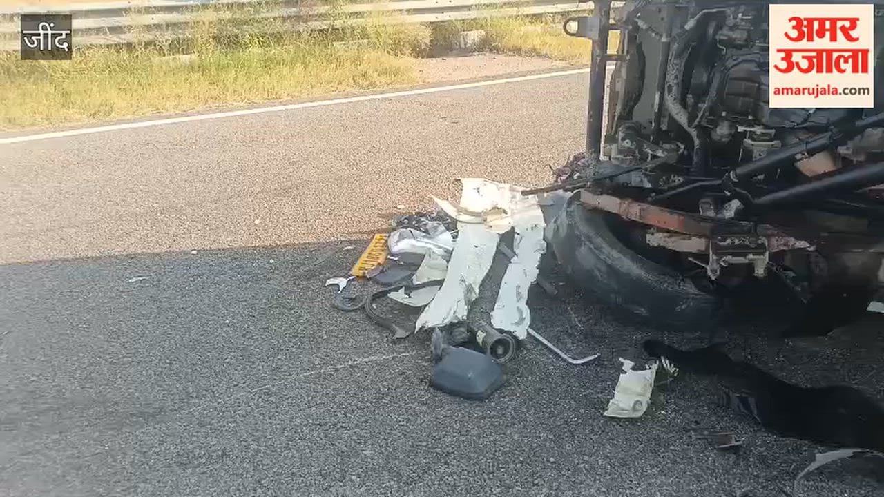 Injured taken to hospital in a pilot vehicle Pickup truck and canter collide in Julana; two injured