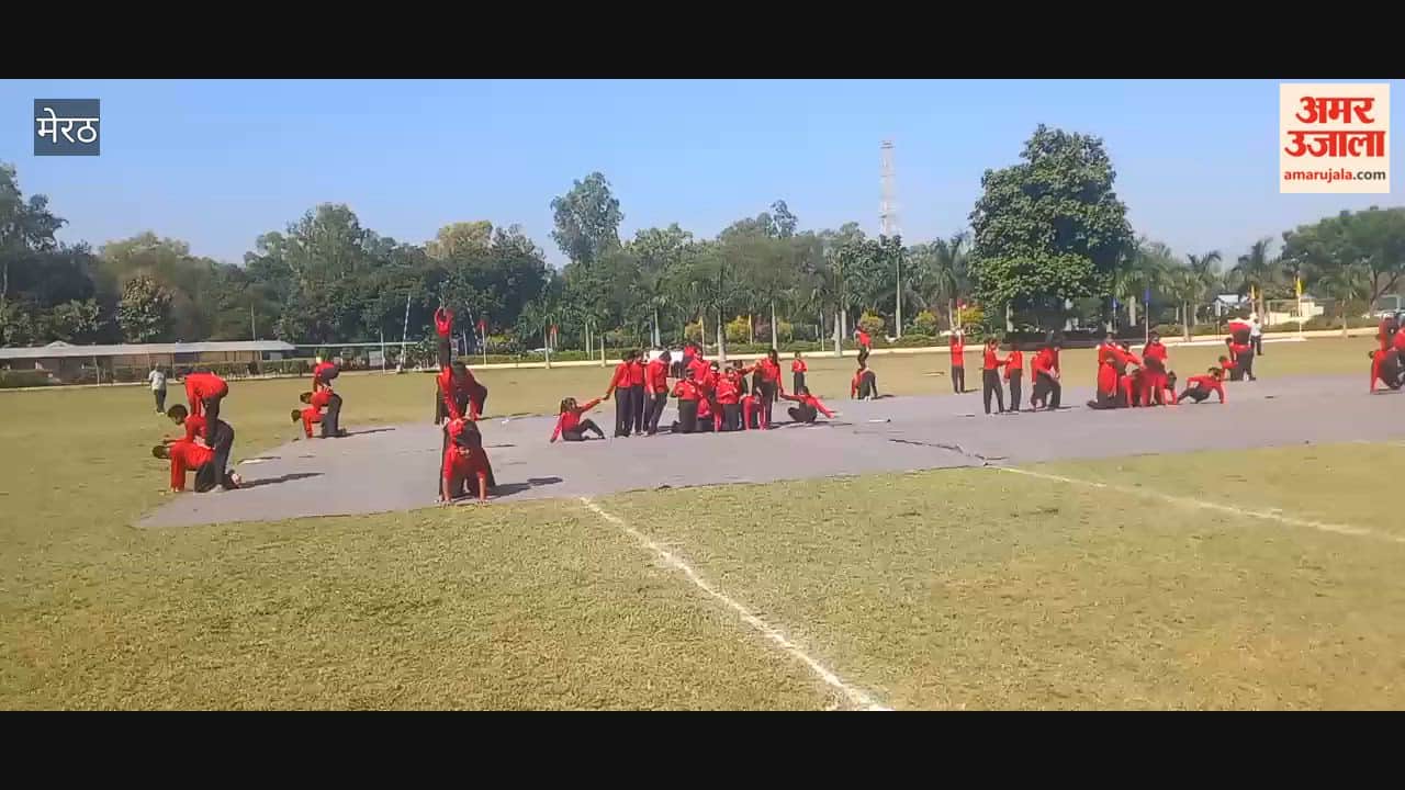 Meerut: Children Showcase Their Talent at Army Public School Athletics Meet