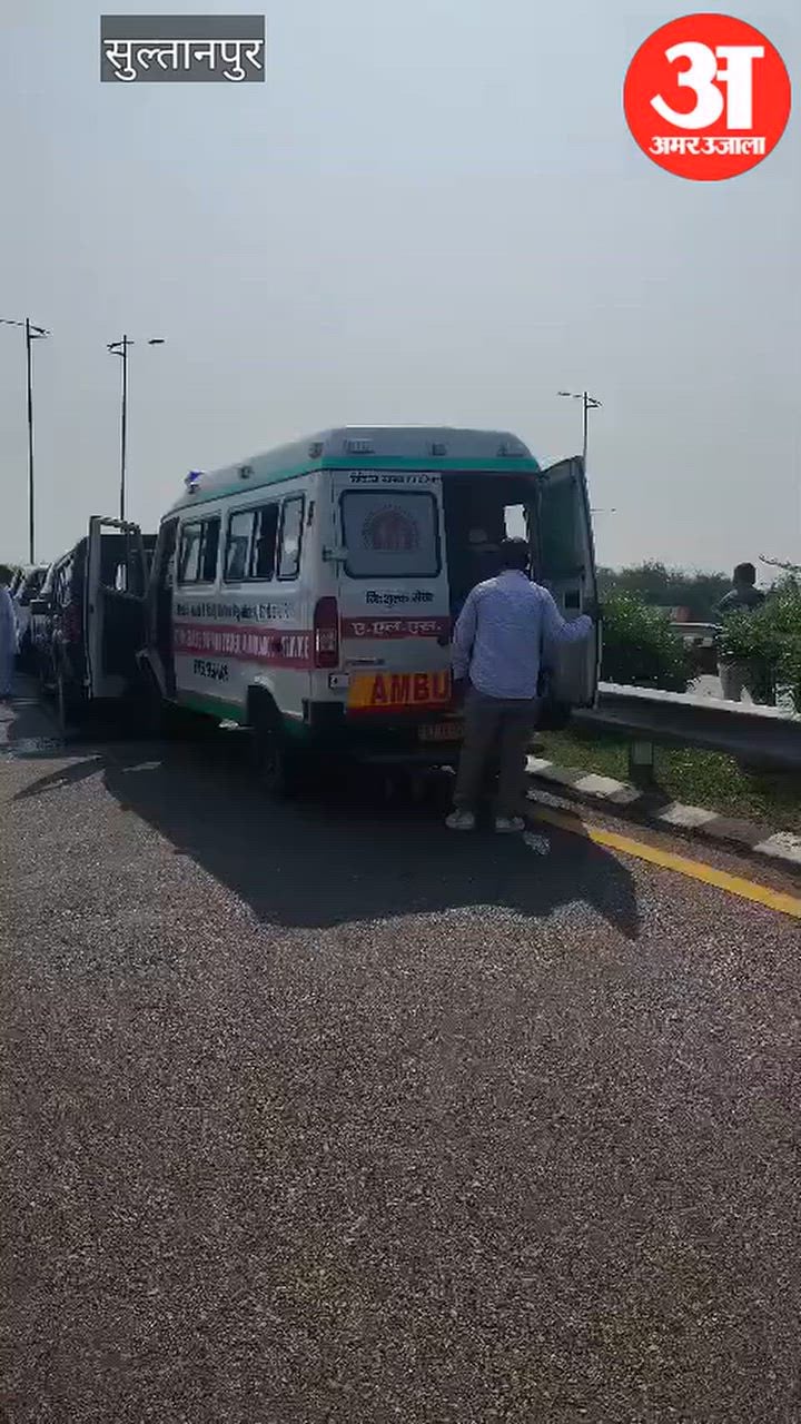 पूर्वांचल एक्सप्रेसवे पर राहुल गांधी के काफिले की गाड़ियां आपस में टकराईं, कई घायल; सांसद सुरक्षित