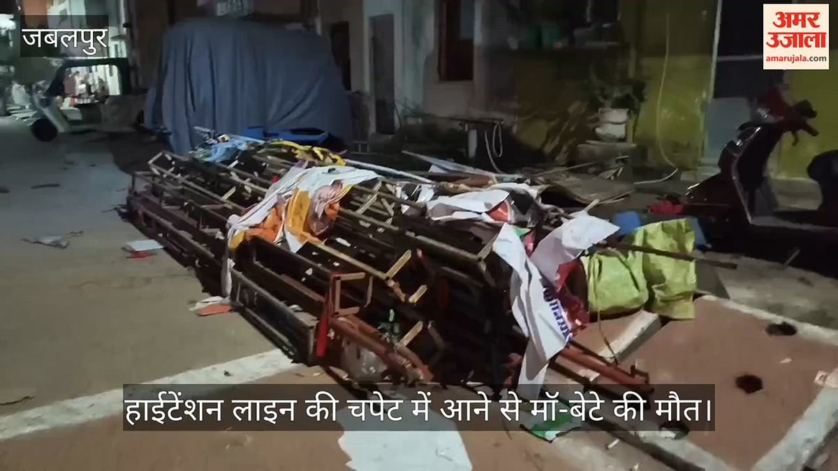 जबलपुर में हादसा: हाईटेंशन लाइन की चपेट में आने से मां-बेटे की मौत, बचाने पहुंचा भतीजा भी झुलसा