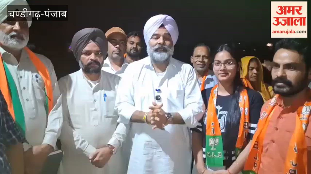 Several families from the Faridkot constituency joined the BJP; District President Sunny welcomed and honored them
