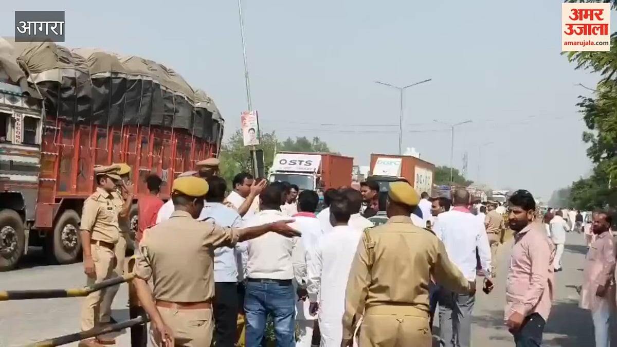 VIDEO: सैंया में मतदान केंद्र के बाहर भाजपा और सपा कार्यकर्ता में कहासुनी, पुलिस ने कराया शांत