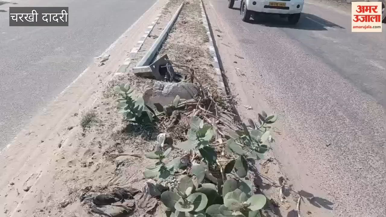 Charkhi Dadri: Darkness on NH-148B for six months; 57 streetlights non-functional, poles missing at 22 locations
