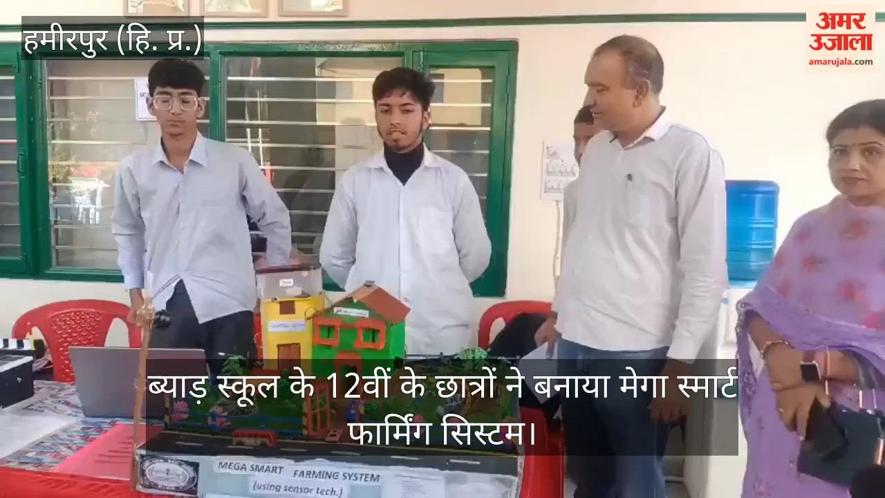 students have developed a 'Mega Smart Farming System'.