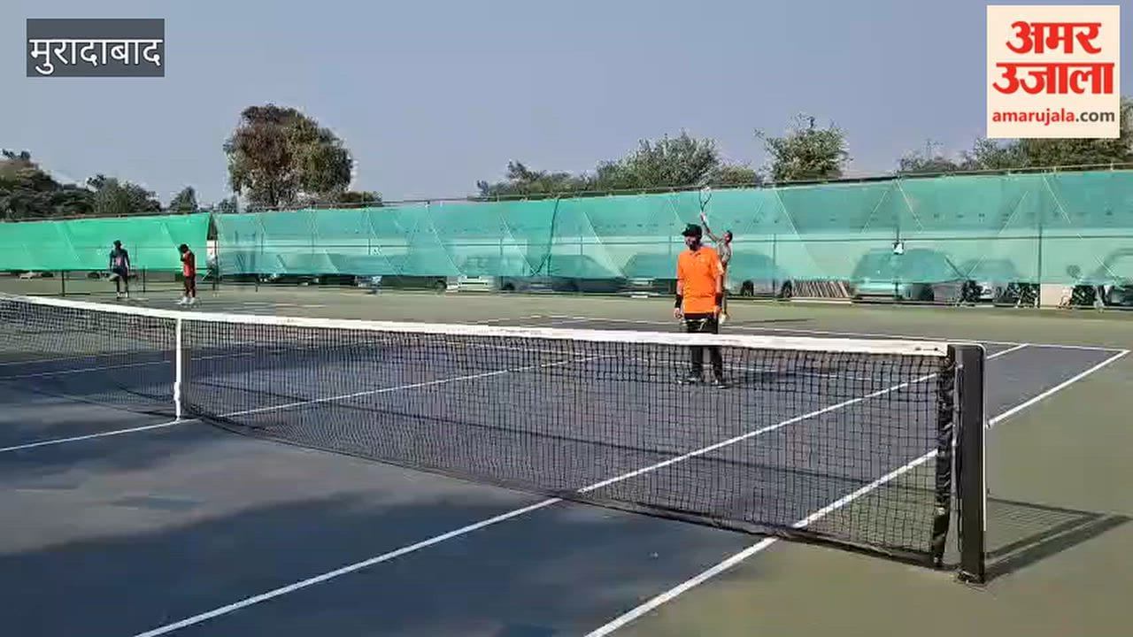 Players showcased their strength in the tennis tournament