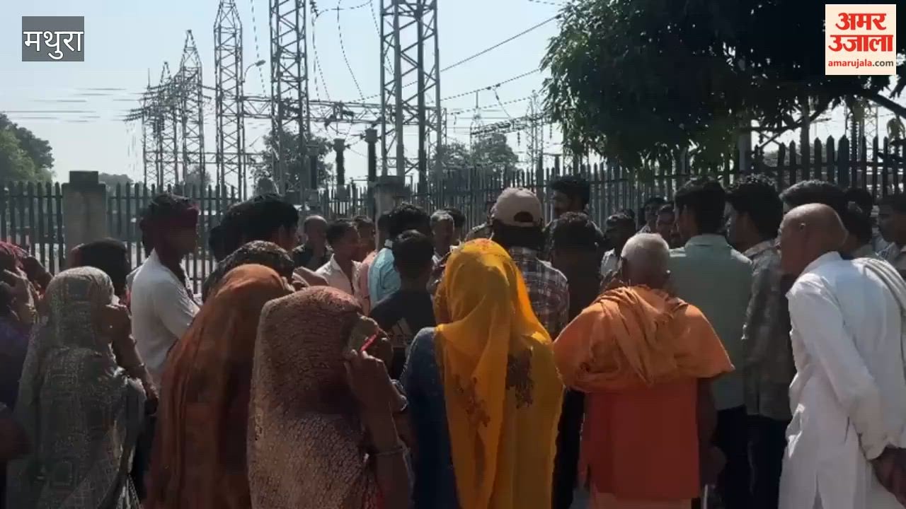 Video:बिजली लाइन पर काम करते समय झुलसा संविदाकर्मी, ग्रामीणों का हंगामा ...