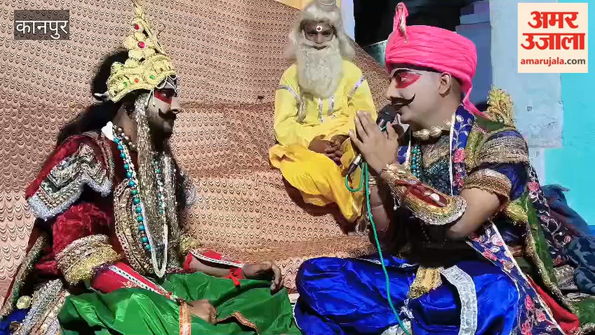 रामलीला में शरथ मरण की लीला का भावपूर्ण मंचन किया गया