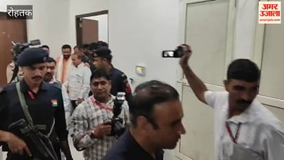 Rohtak: CM Saini makes a surprise visit to Rohtak; keeps his distance from the media