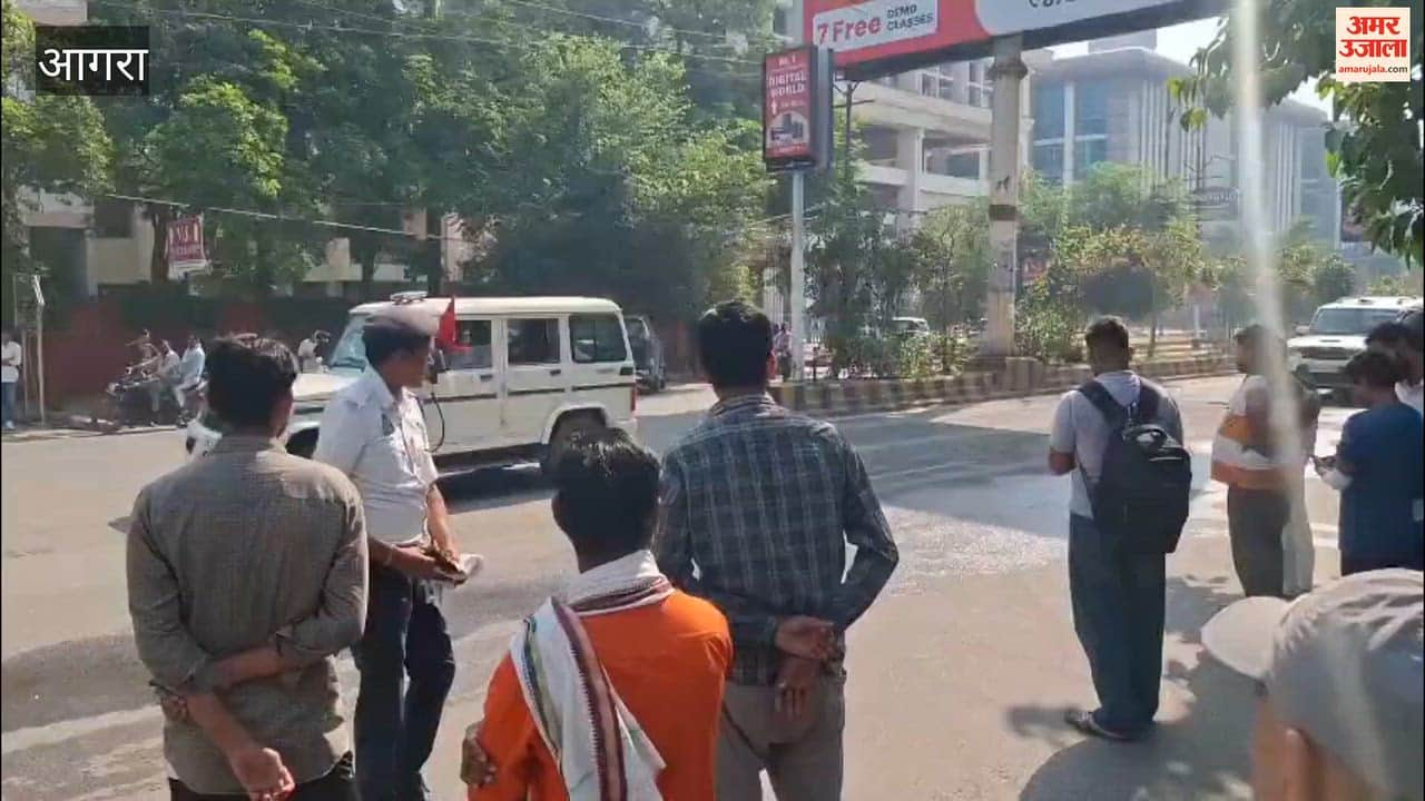 Traffic grinds to a halt during Governor’s visit to Agra; public left struggling in gridlock for hours
