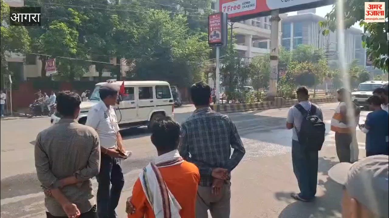Traffic grinds to a halt during Governor’s visit to Agra; public left struggling in gridlock for hours