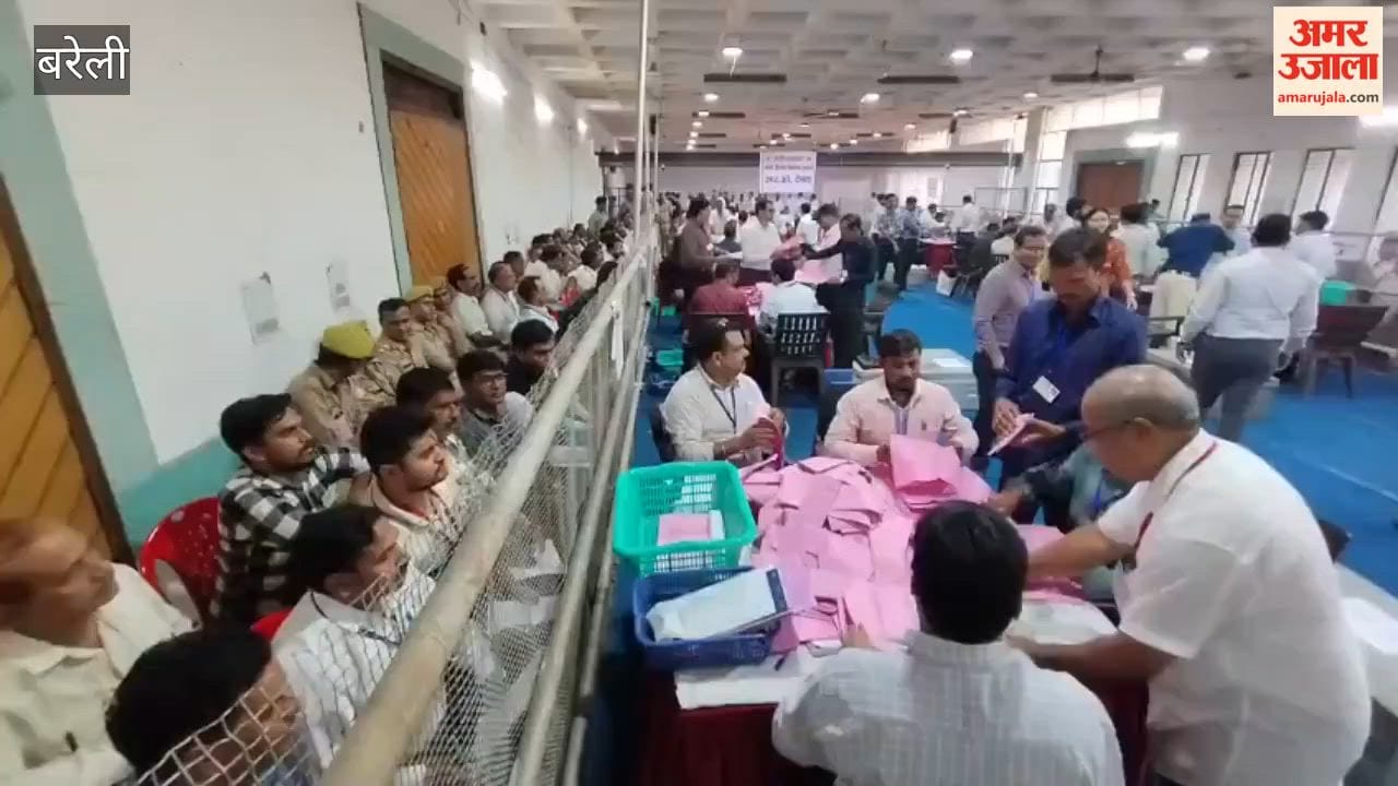 Votes being counted on eight tables in Bareilly