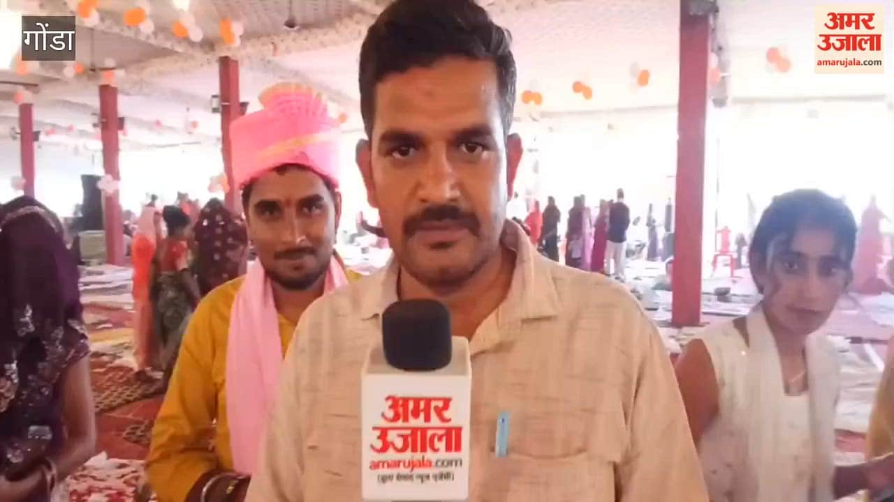 144 couples took seven vows in mass marriage in Gonda 15 couples got married