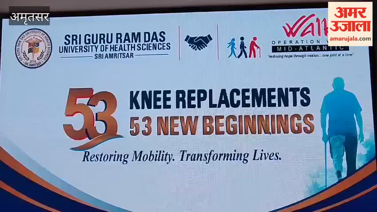 Knee replacement surgeries performed free of charge for 53 needy patients