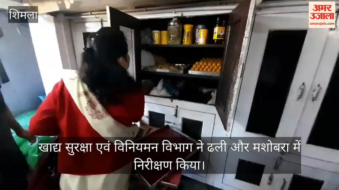 shimla dhali mashobra food safety inspection sweets destroyed