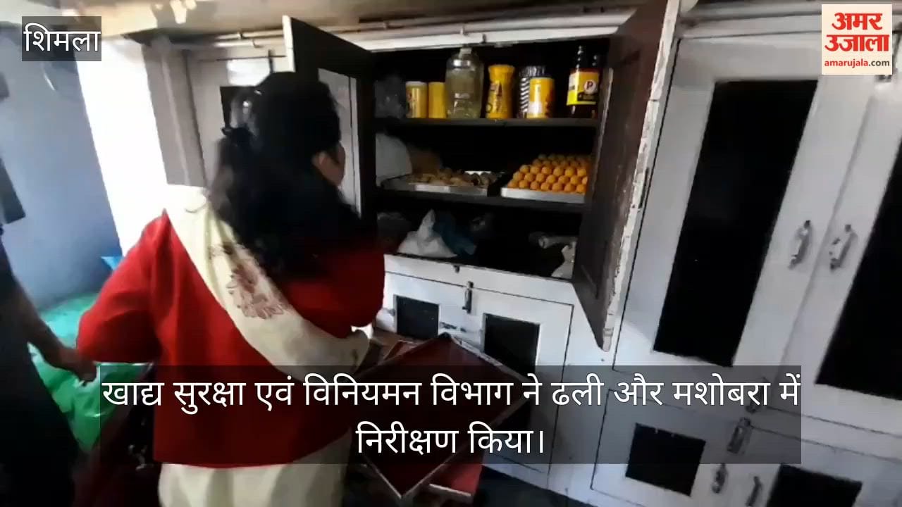shimla dhali mashobra food safety inspection sweets destroyed