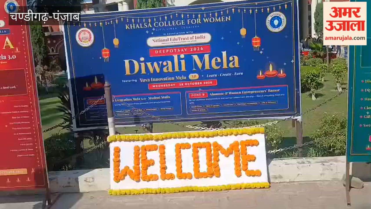 The vibrancy of the Diwali fair at Khalsa College