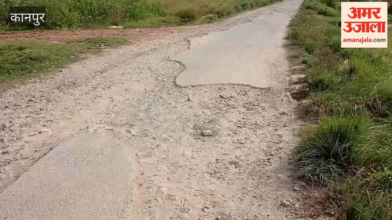 Tikra-Naurangabad connecting road in a dilapidated state; villagers face hardship